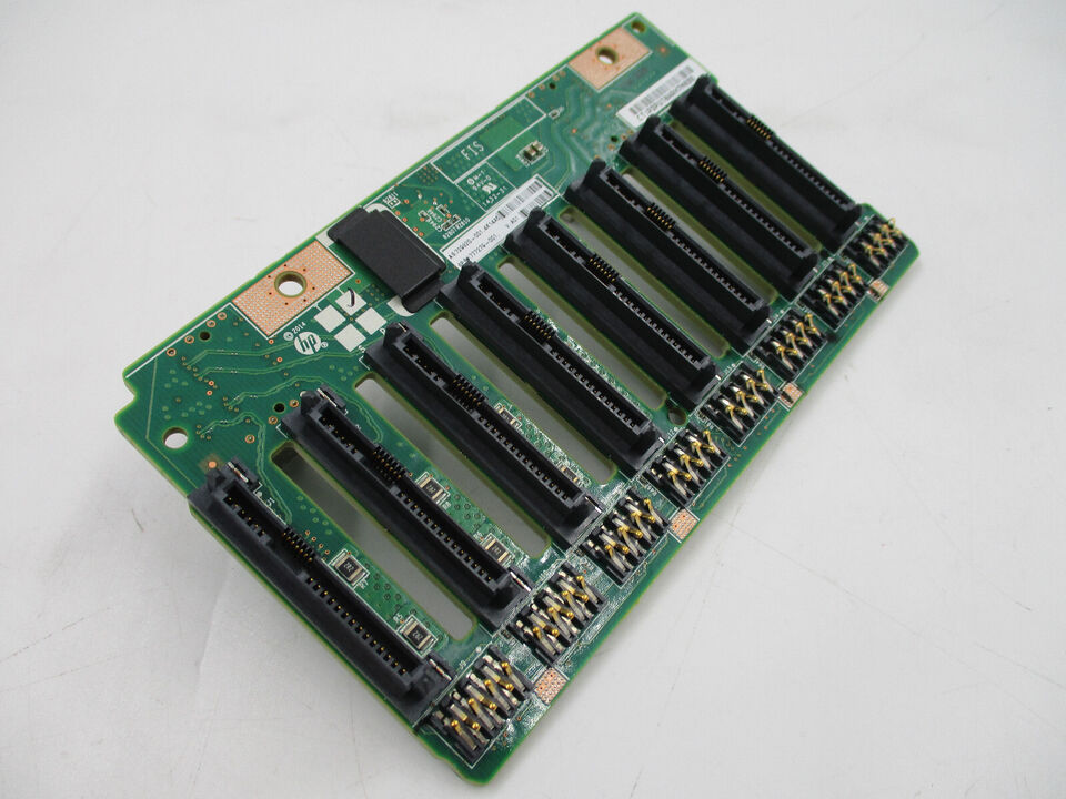 Front of the backplane